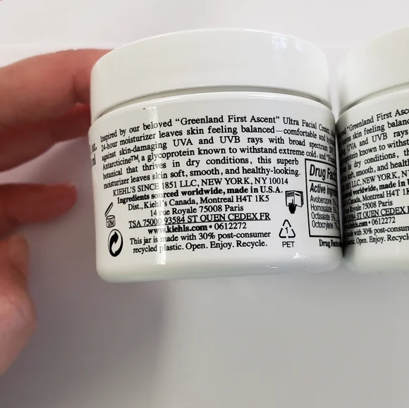 x2 Kiehl's Sunscreen Ultra Facial Cream 100 ml total - Picture 6 of 10